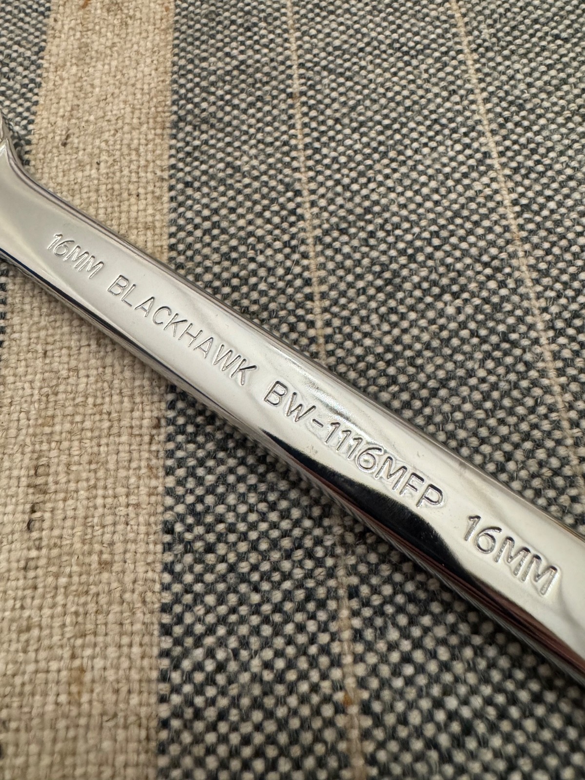 Blackhawk Proto BW-1116MFP 16mm Combination Wrench 12pt Full Polish USA NOS