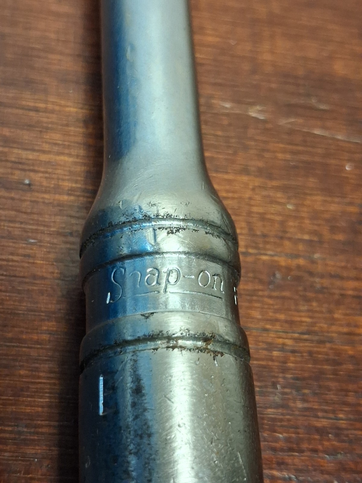Snap On F731 3/8″ Drive Flex Head Ratchet USA 11″ Long Chrome Vintage USA 🇺🇸