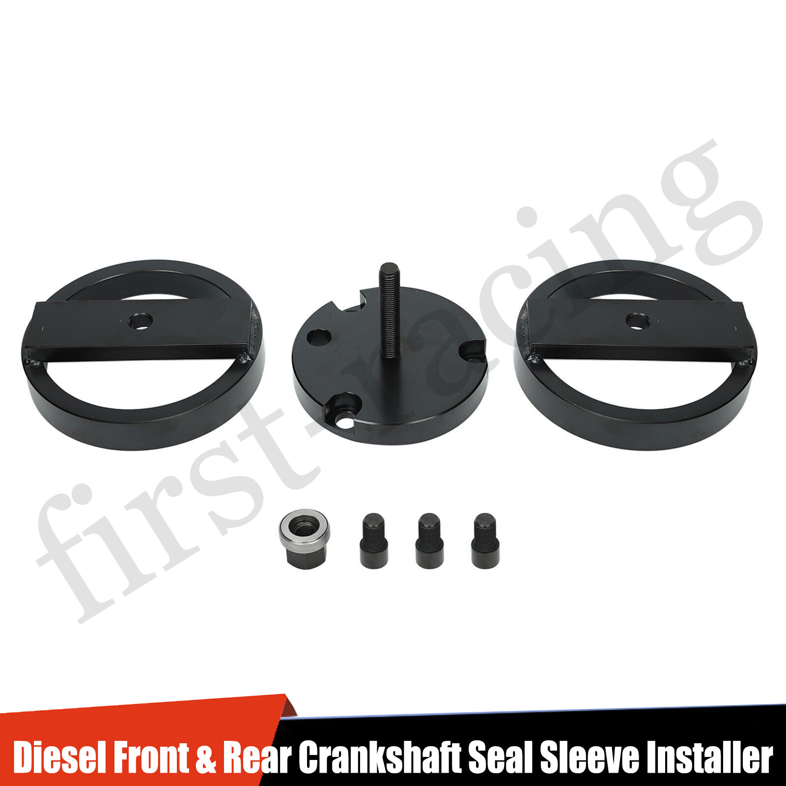 Fit 3406 3408 C-15 Diesel Front & Rear Crankshaft Seal Sleeve Installer Black