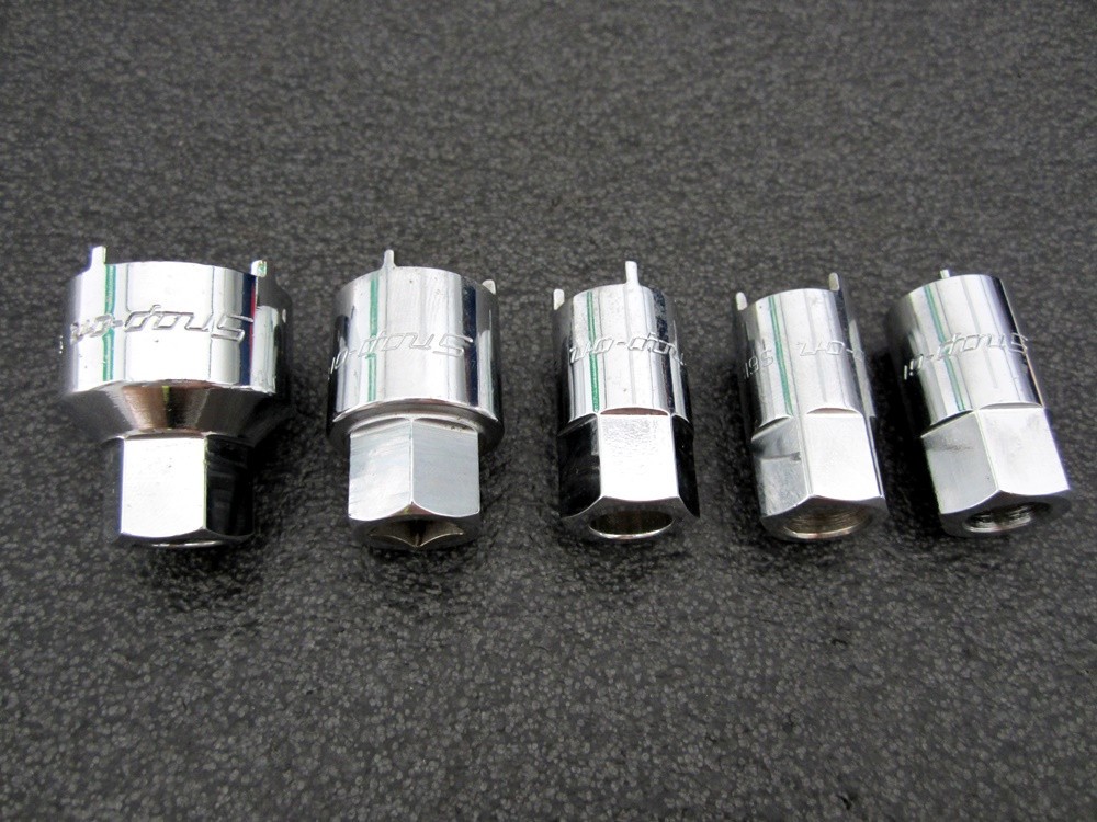 Snap-on 5pc Antenna Nut Socket Socket 2006ANT USA