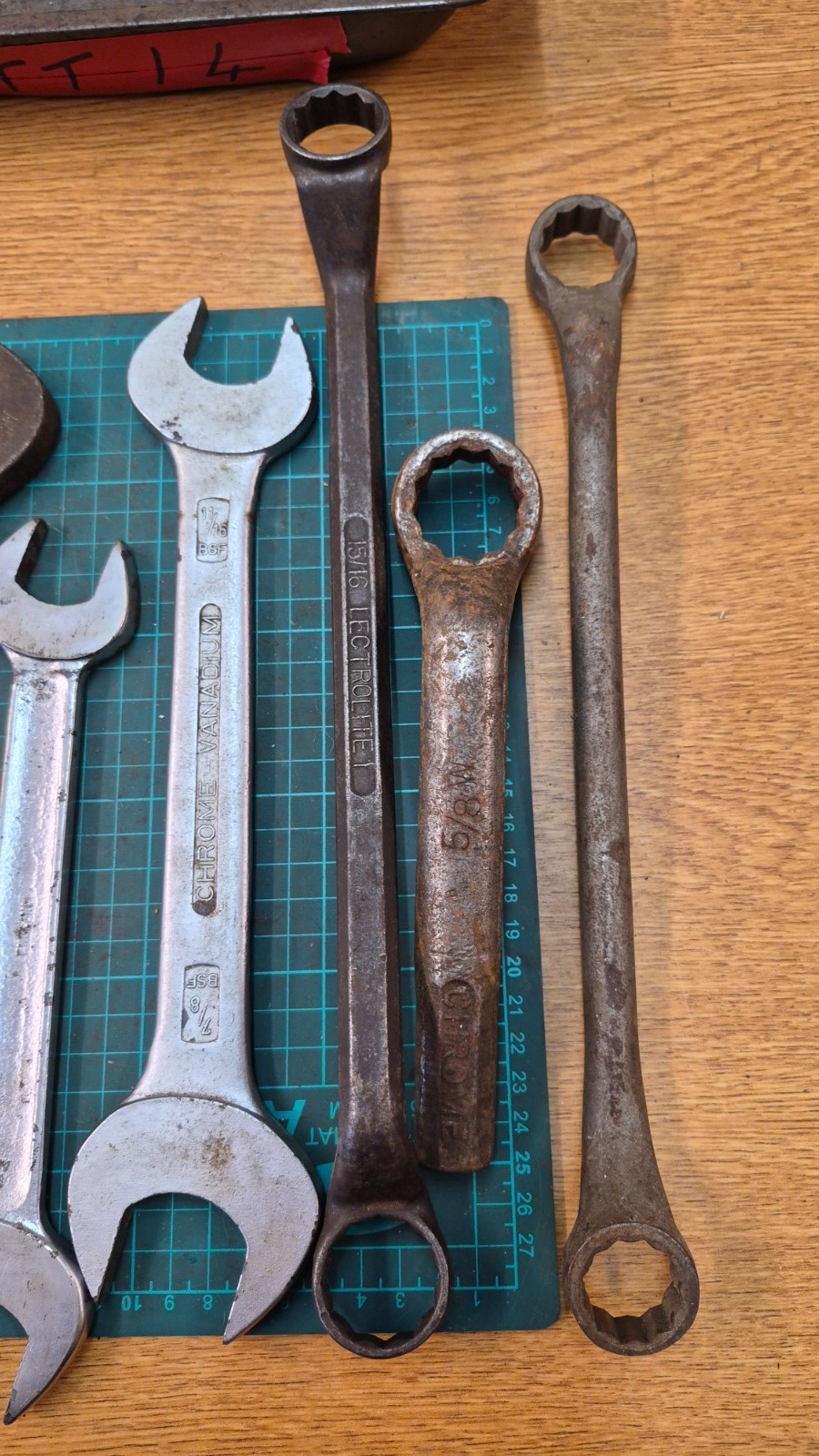 AF Open / ring Spanners 3/16 to 11/16 see pics (box TT14)