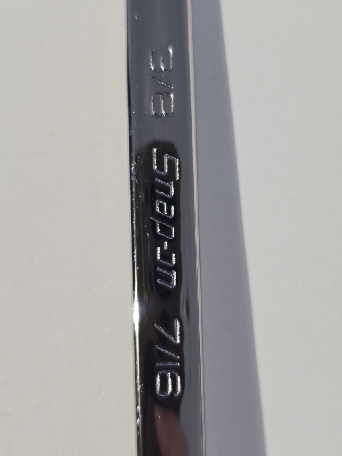 NEW Snap-On Tools USA 3/8″ 7/16″ SAE Double Flare Nut 6pt Line Wrench RXFS1214B