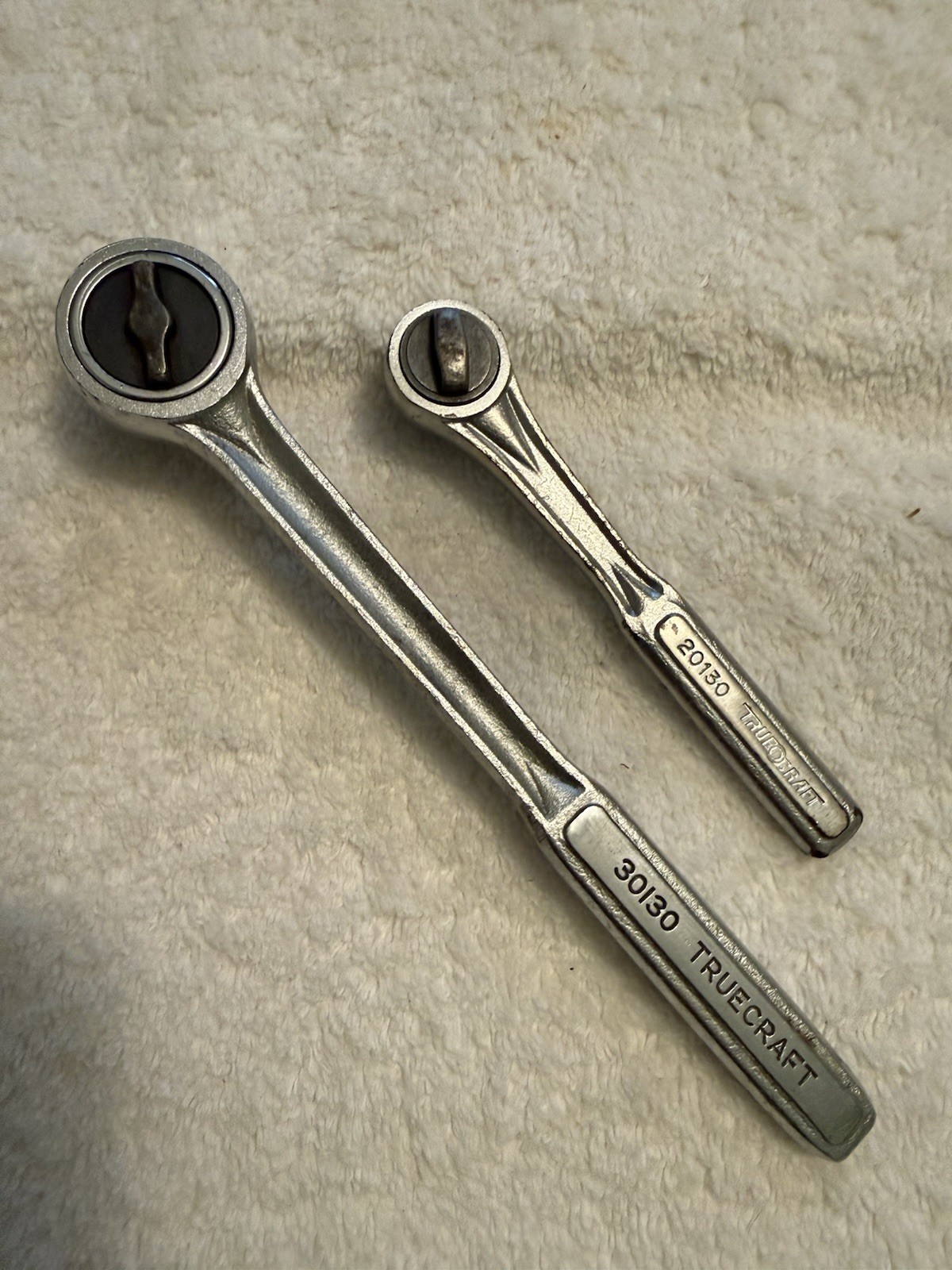 Truecraft Ratchets 30130 3/8” Dr and 20130 1/4″ Dr *2 tools Fine Tooth Japanese