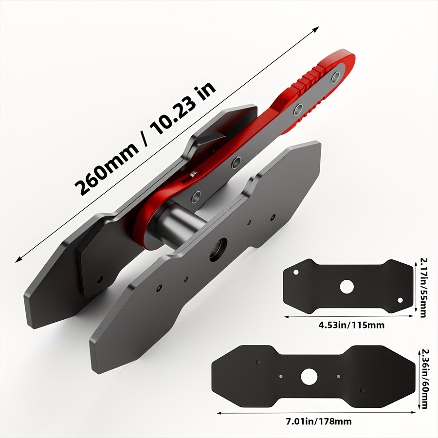 Brake Caliper Press Tool Car Piston Spreader Pad 360 Degree Swing Ratchet Hand W