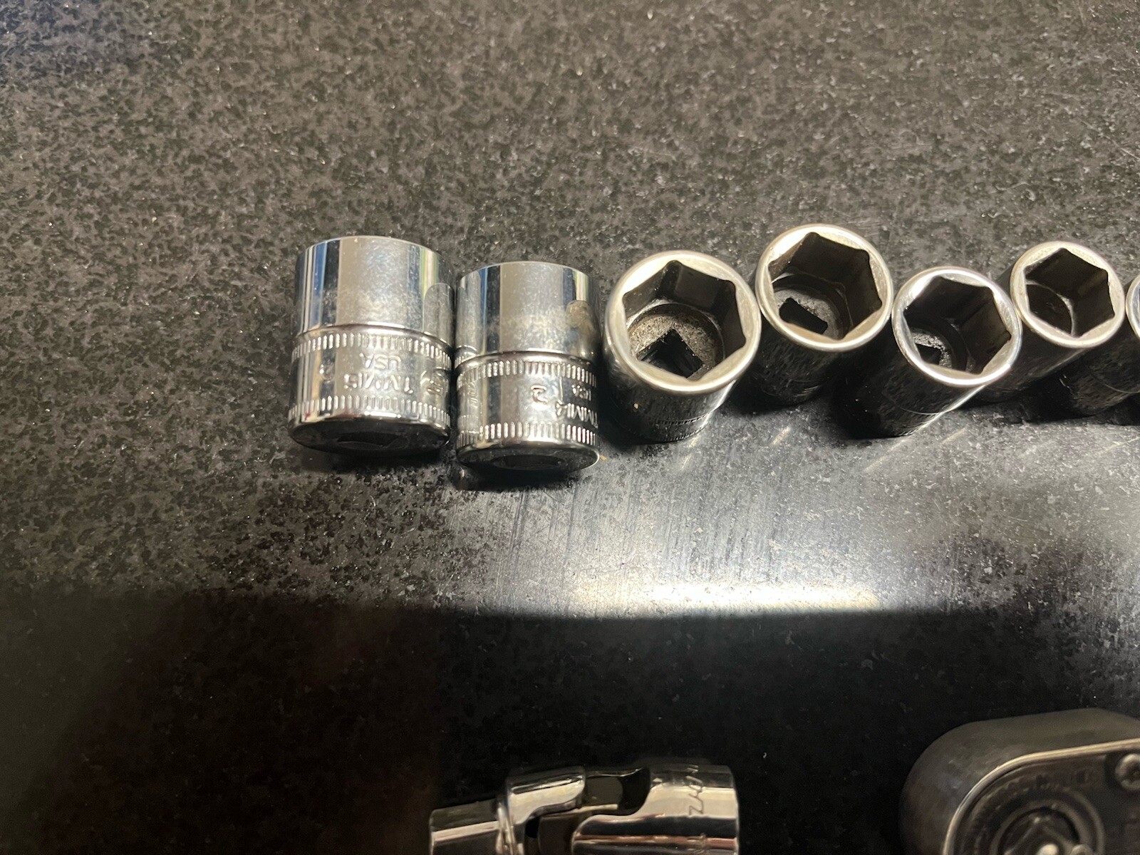 Snap On 1/4″ Drive 6-Point Metric Socket Set 4mm to 15mm TMM4 to TMM15 117TMMG