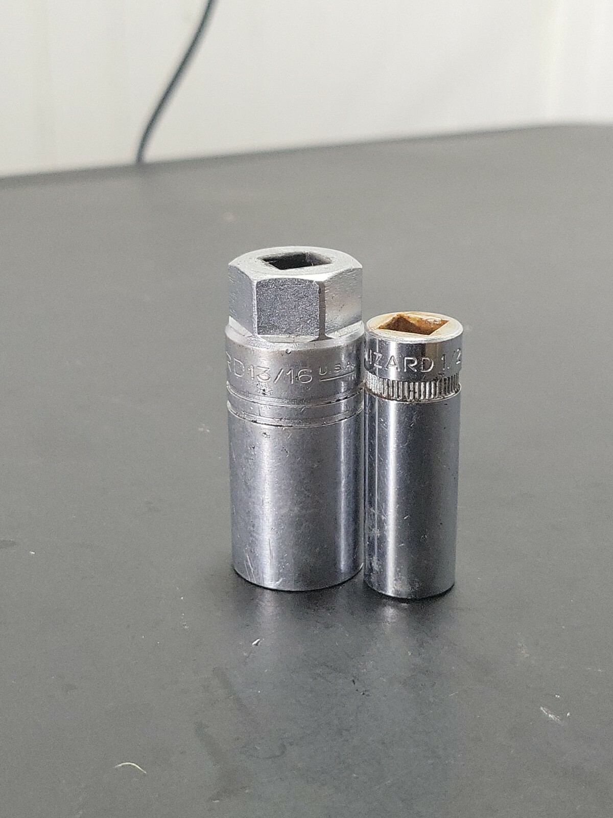 Wizard USA Deep Sockets 1/2″ H2631 13/16″ SAE 3/8″ Drive 12 Point 6 Point L1516