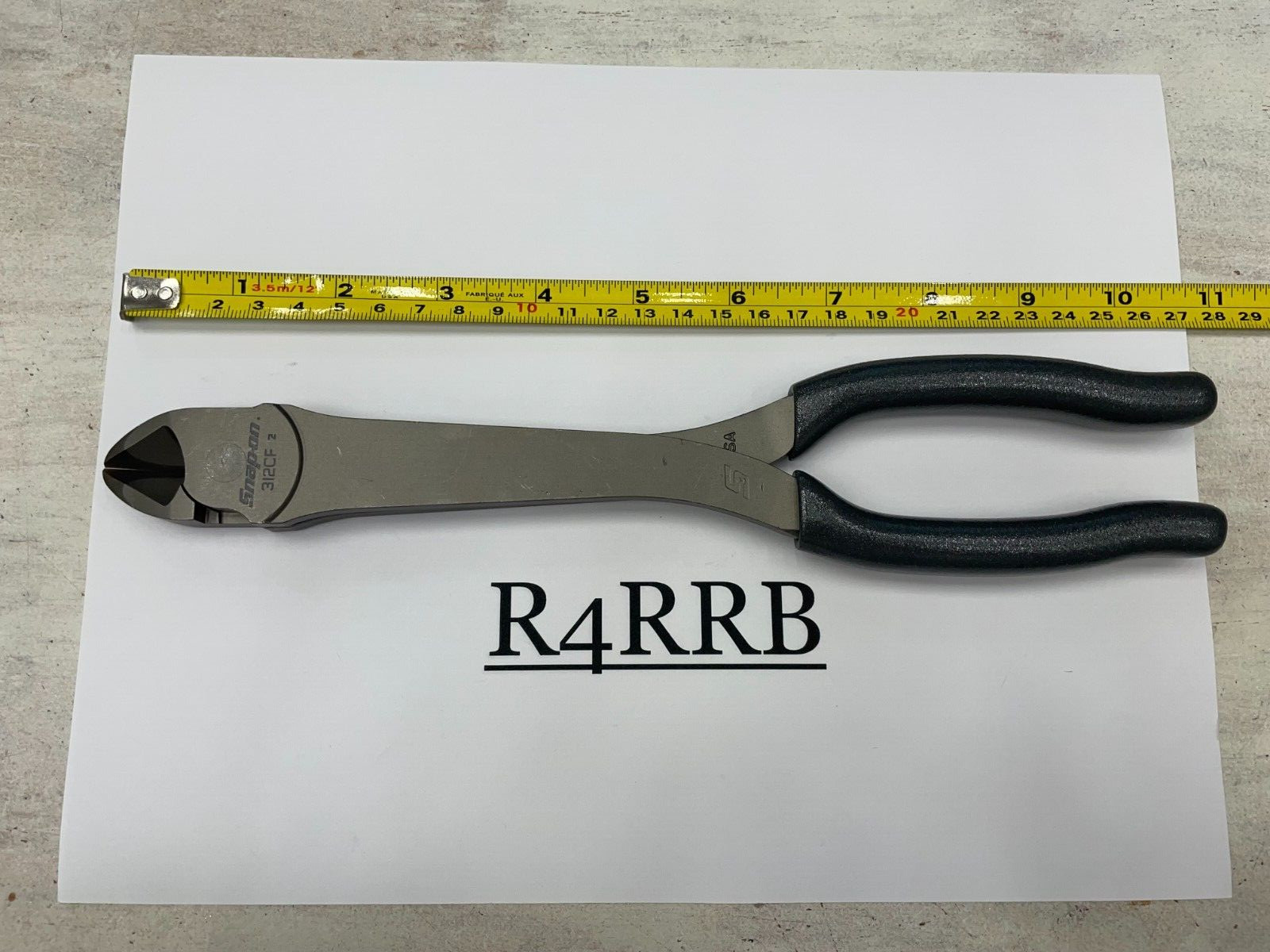 Snap-on Tools USA NEW DARK TITAMIUM 11″ Heavy Duty Diagonal Cutters 312CFDT