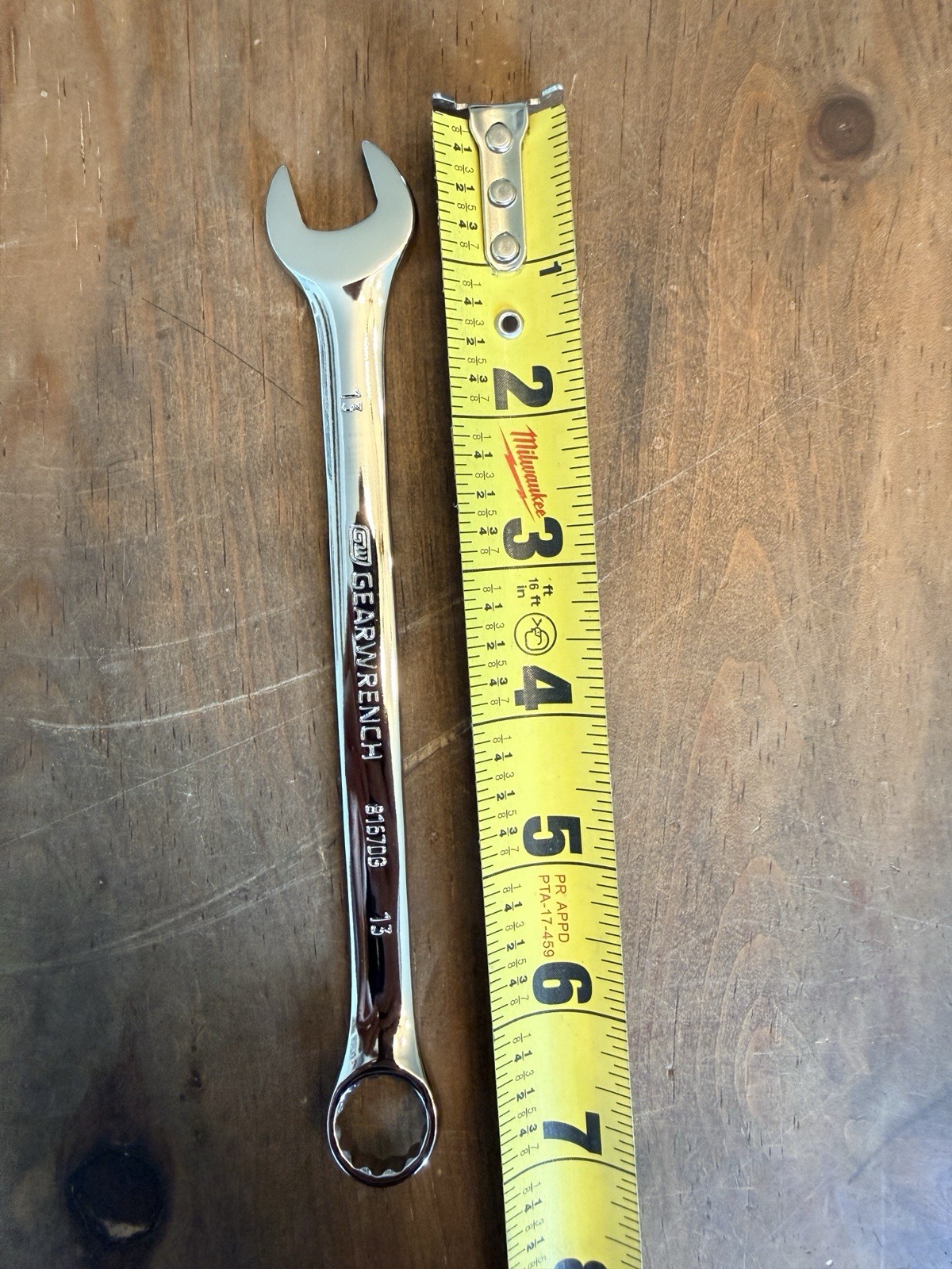 Metric GEARWRENCH Combination Wrench Polished Chrome – Pick A Size – Gear Wrench