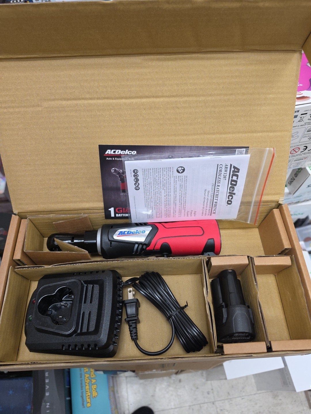 ACDelco ARW1207 Li-ion 12V 1/4″ Ratchet Wrench