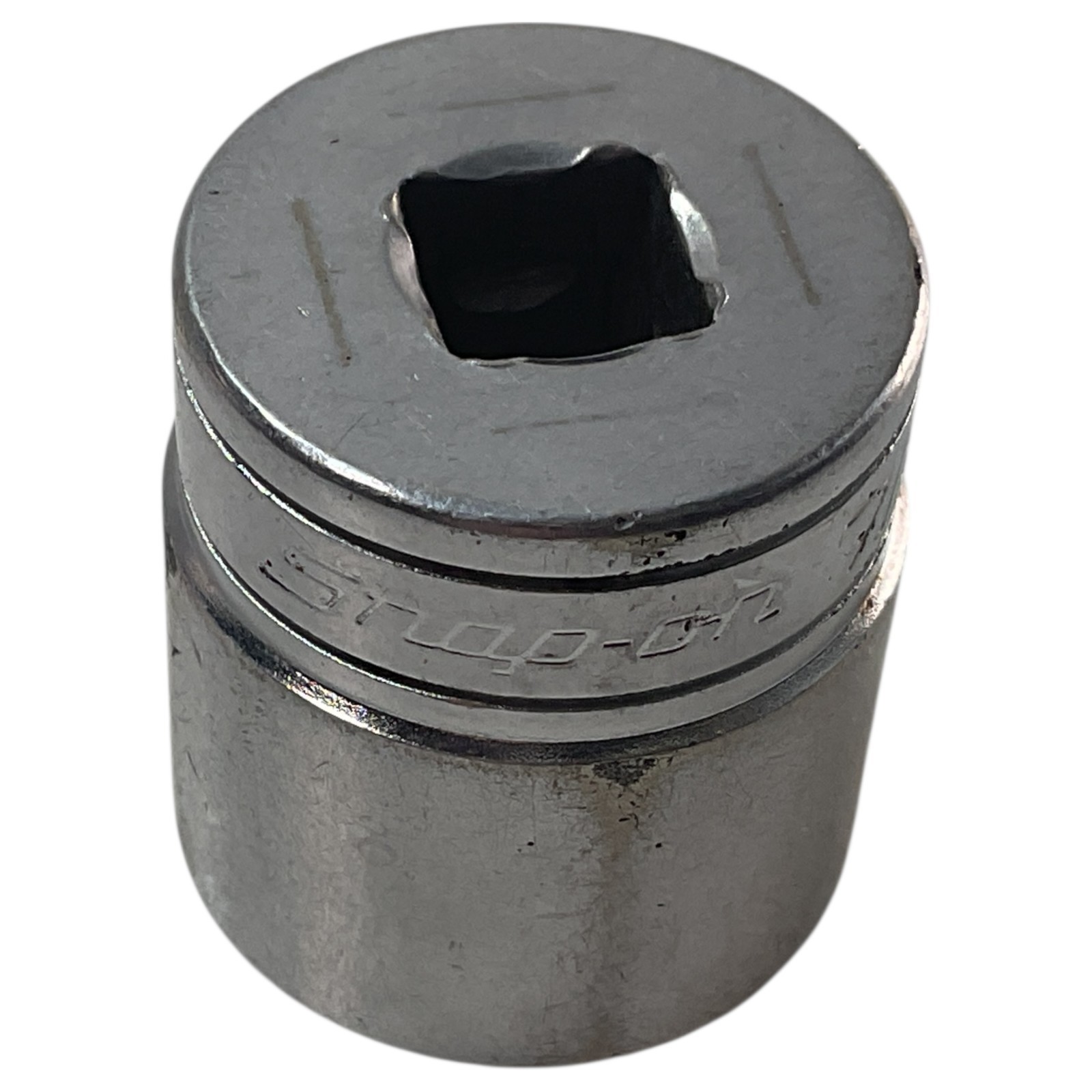 Snap-On Socket 7/8″ F281 3/8″ Drive 12 Pt Chrome As Pictured Mechanic Tool