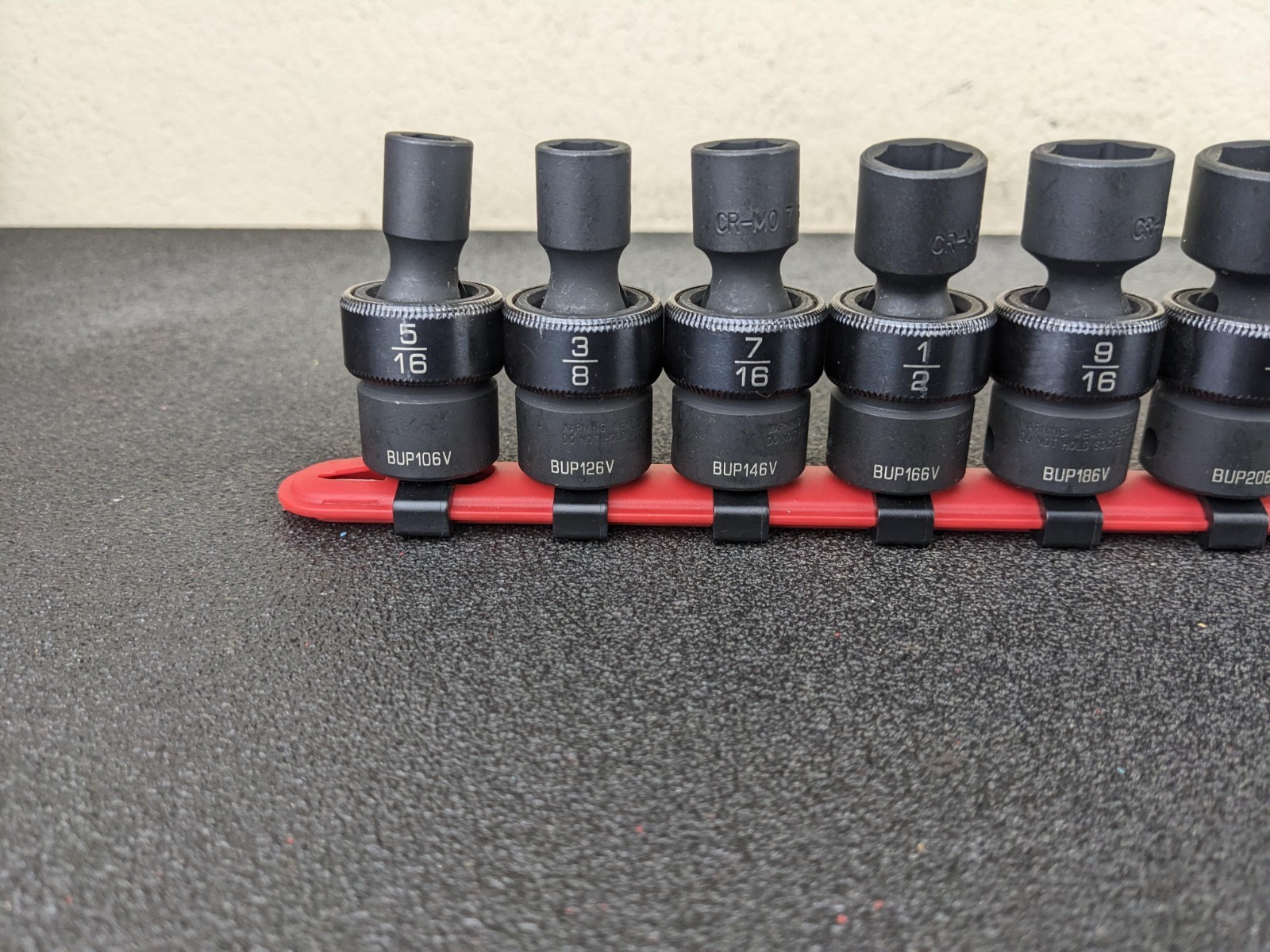#bp119 Matco Tools NEW SBUP126V Universal Impact Socket Set 3/8″ Drive SAE ADV
