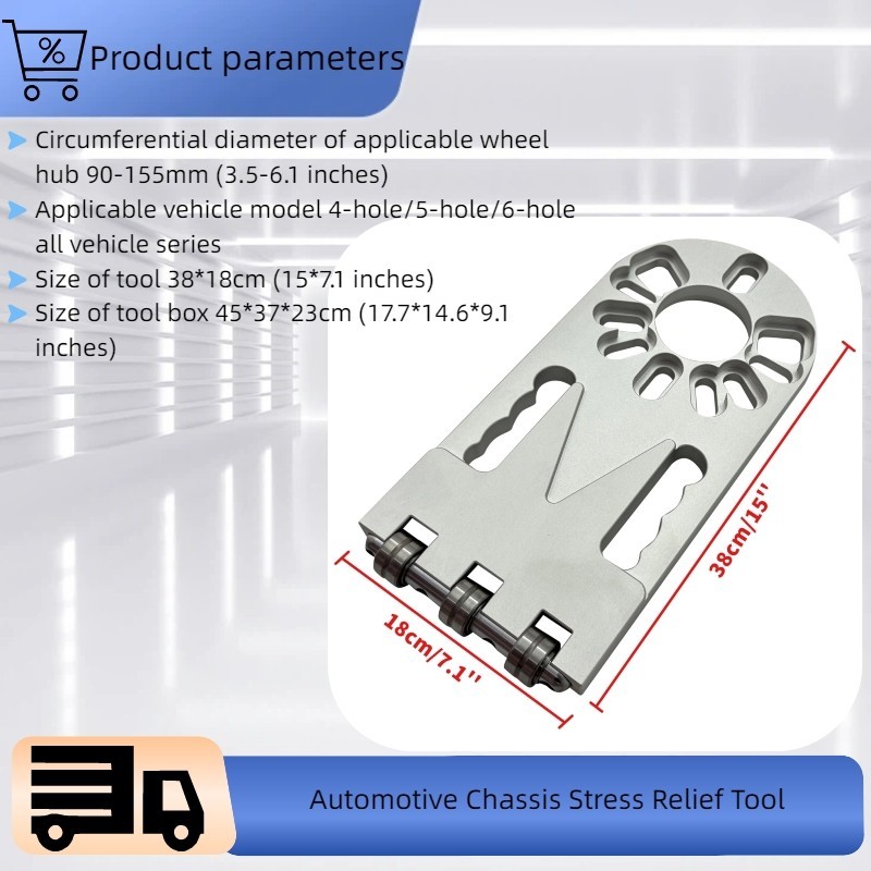 4Pcs Automobile Chassis Bushing Adjustment Reset Tool Stress Relief Tool Kit