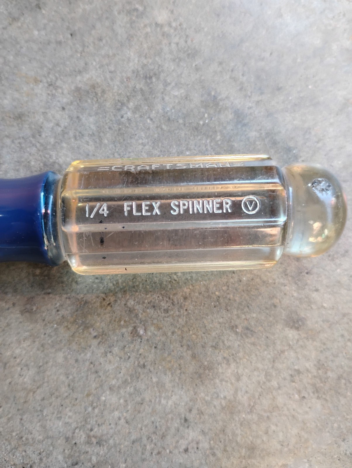 Vintage Craftsman 1/4″ Drive Flex Spinner Handle V Series USA
