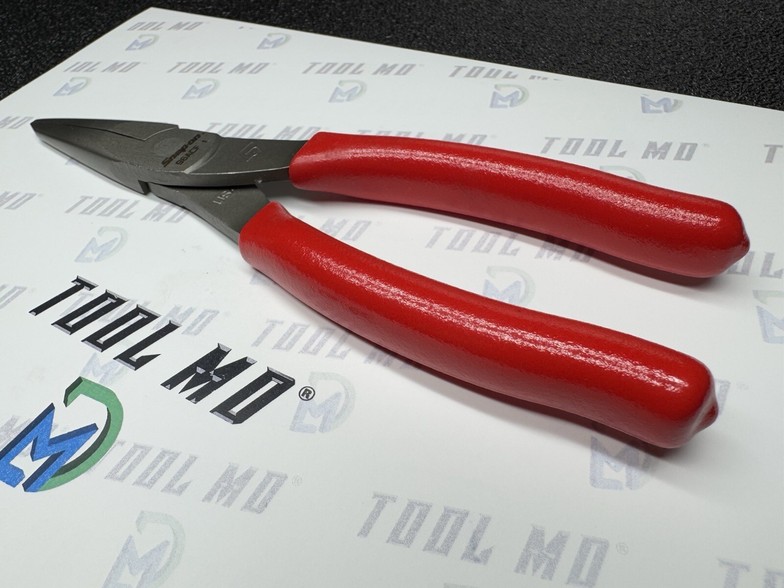 Snap-on Tools USA NEW RED 8″ Talon Soft Grip Needle Nose Pliers 96ACF
