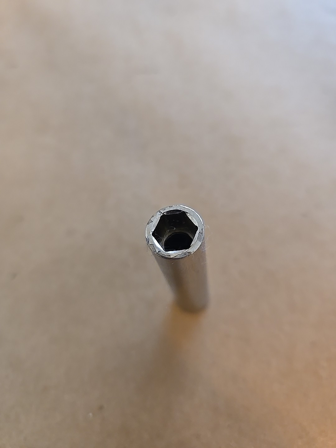 Snap On 1/4″ Drive 9/32″ 6PT SAE Deep Chrome Socket STM9