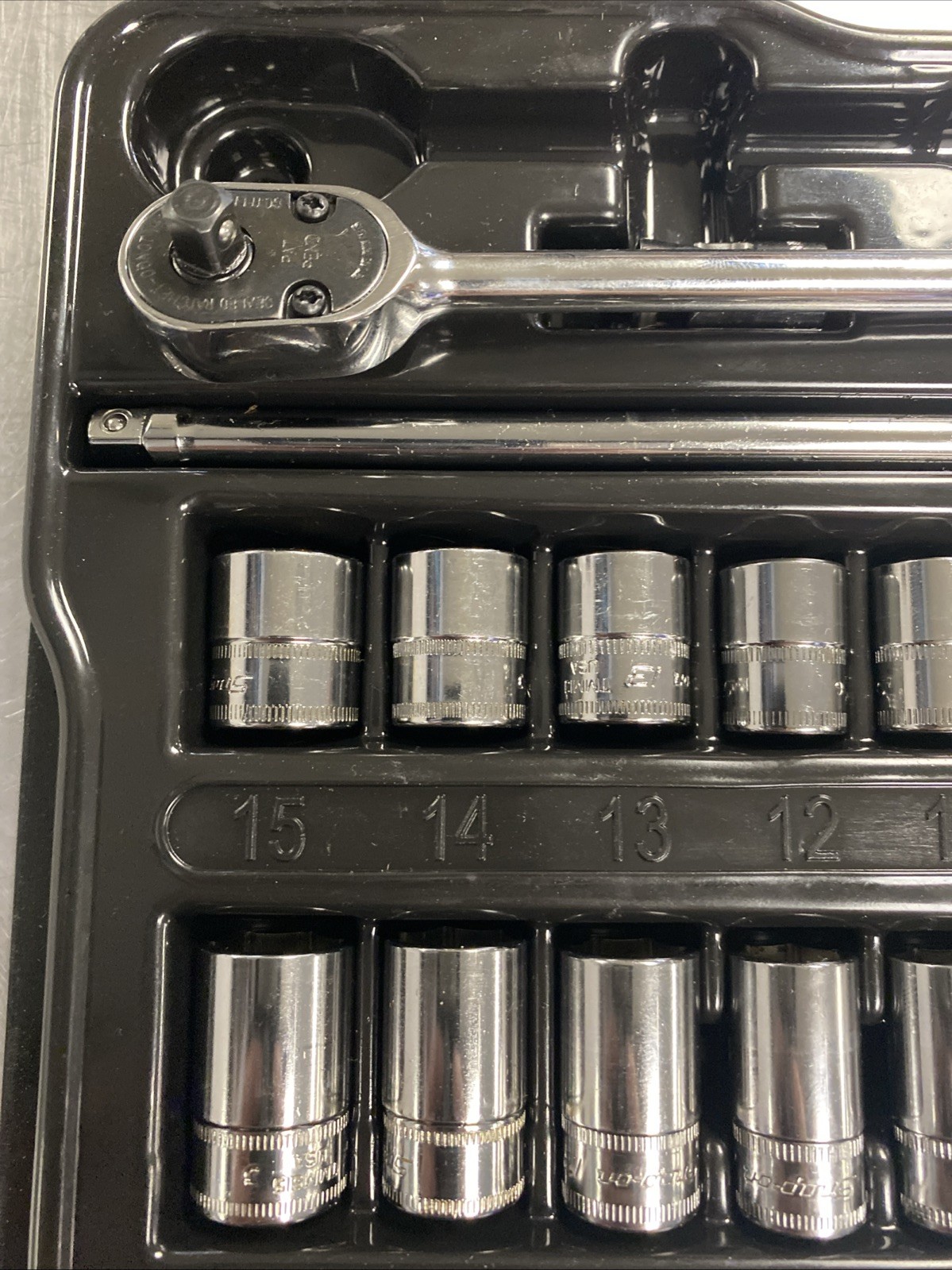 44pc Snap On Service Set 1/4” Drive Metric (25358811)