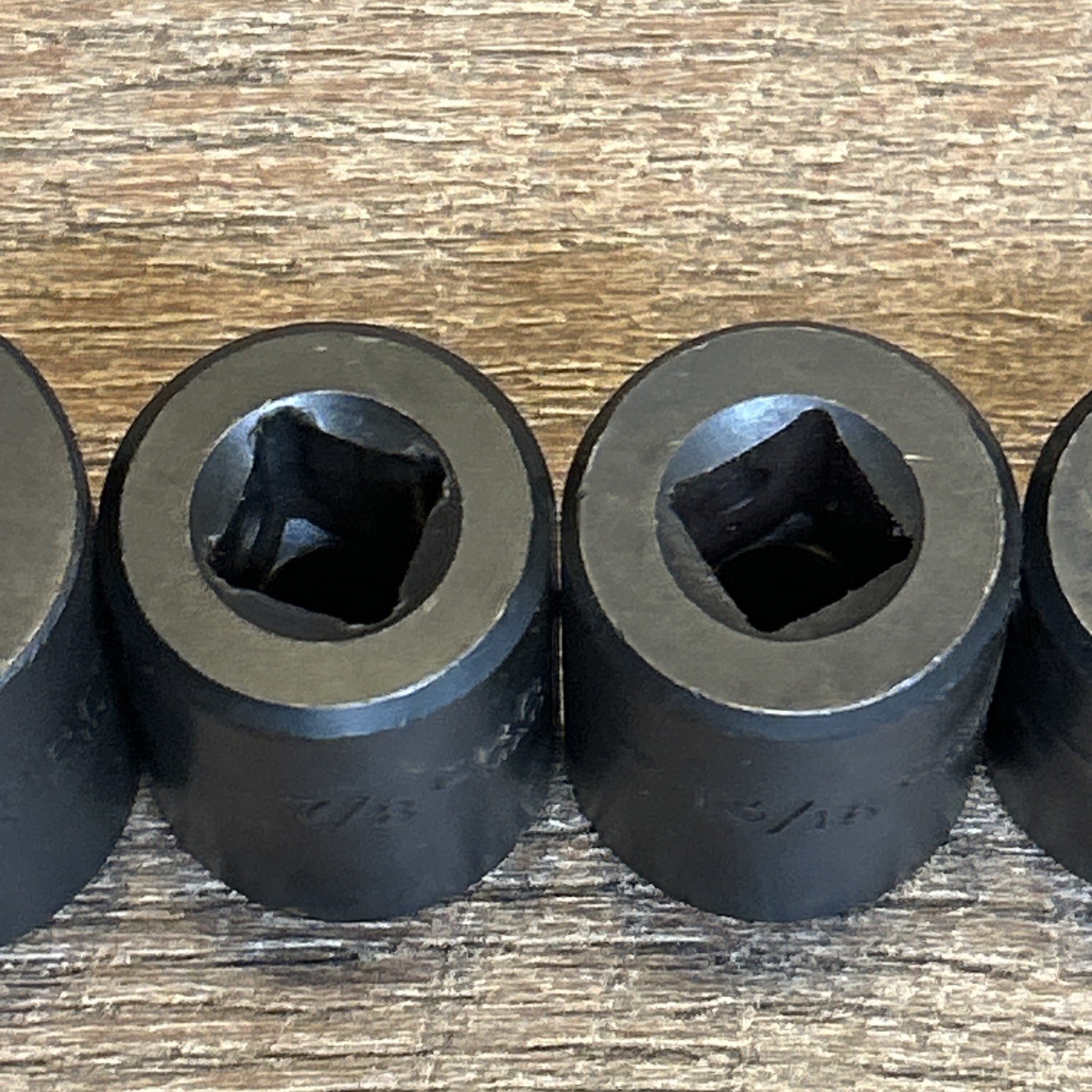 Vintage CRAFTSMAN 1/2″ Drive SAE Shallow Impact Socket Set GK Series