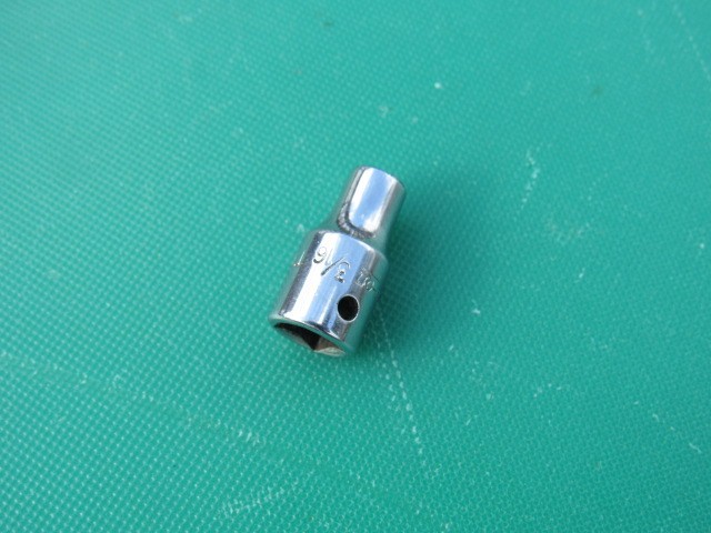 SNAP ON 3/16″ TM6 1/4″ DRIVE SAE 6 POINT SHALLOW UNDERLINE SOCKET TM 6 3/16 IN