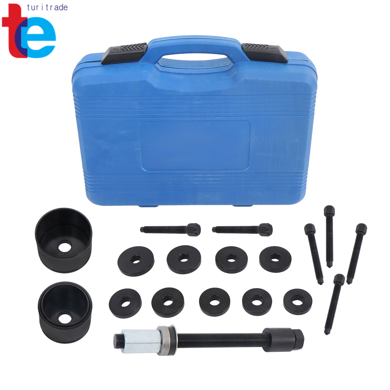19pc Master Set Front Wheel Hub Drive Bearing Removal Install Service Tool Kit