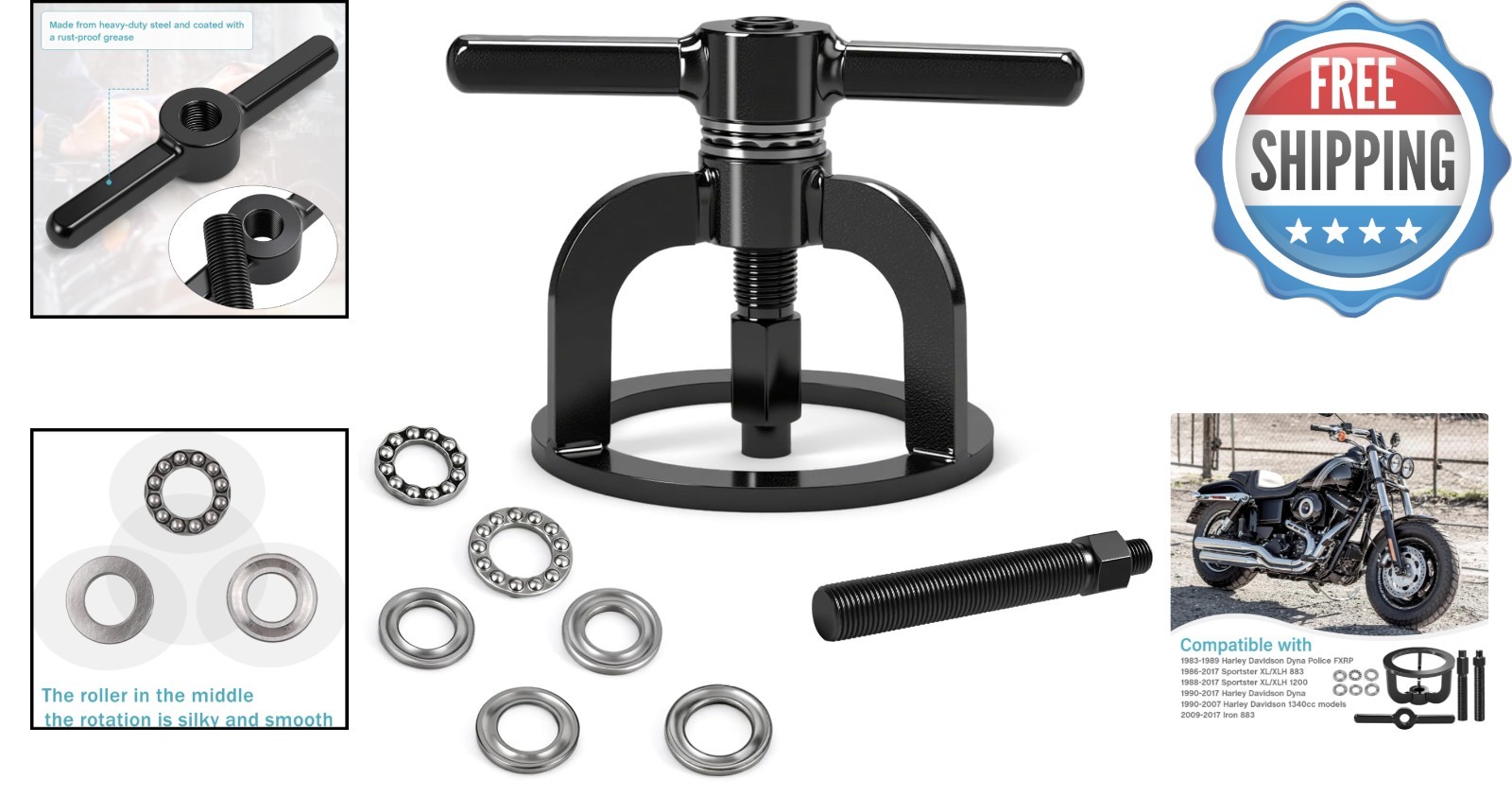 Harley Clutch Spring Compressor Tool for Models 1990-2017 – Save Costs