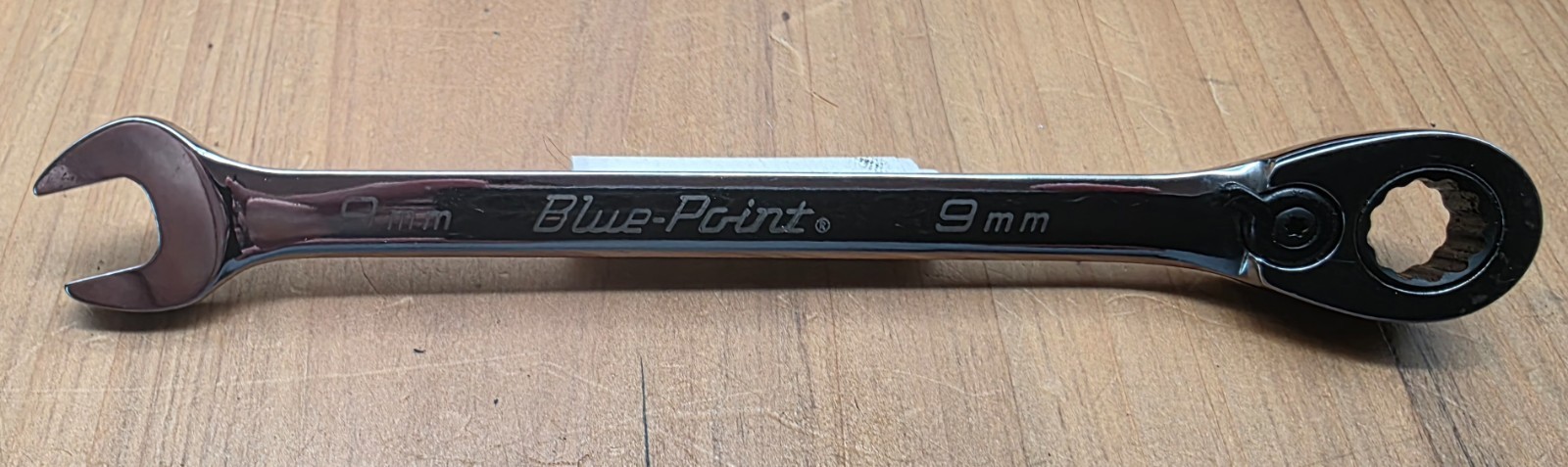 Blue Point Reversible Ratcheting Combination Wrench Metric 8mm-17mm & 1/2″