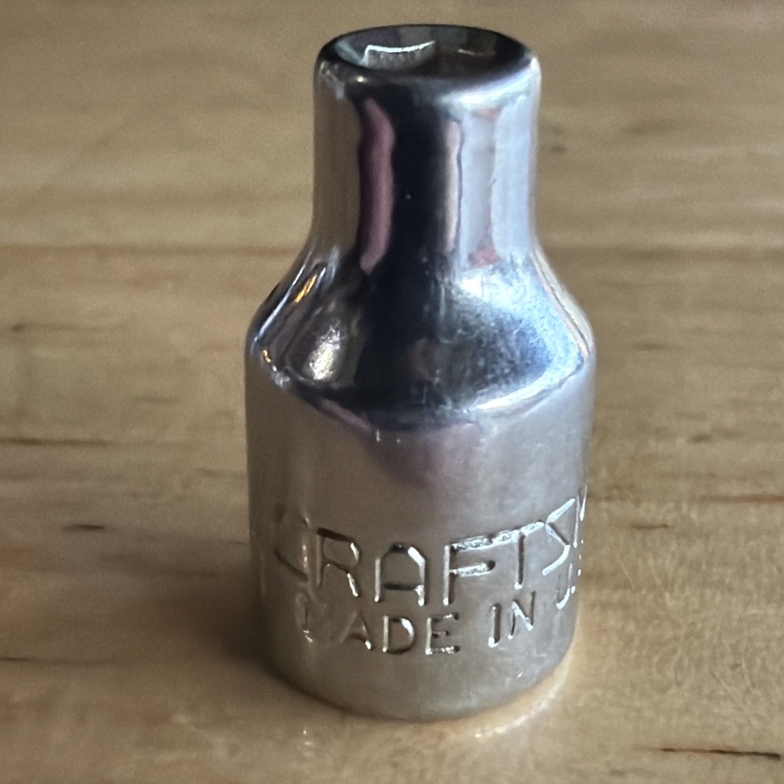 Craftsman 4mm Shallow Socket 1/4″ Drive 6 Point EE Series 43505 Made in USA USA