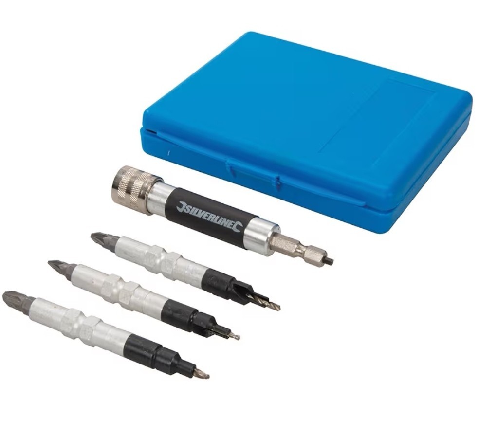 Silverline Quick-Flip Driver Set 4 pcs