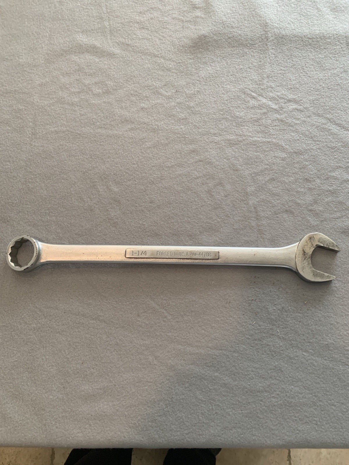 Craftsman 1-1/4″ Combination Wrench 12 Point VV 44708 USA