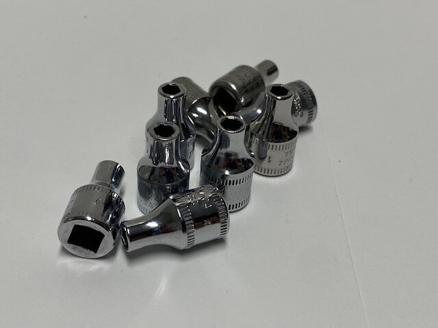 Snap-On TMM4 1/4″ Drive 6-Point Metric 4 mm Flank Drive® Shallow Socket