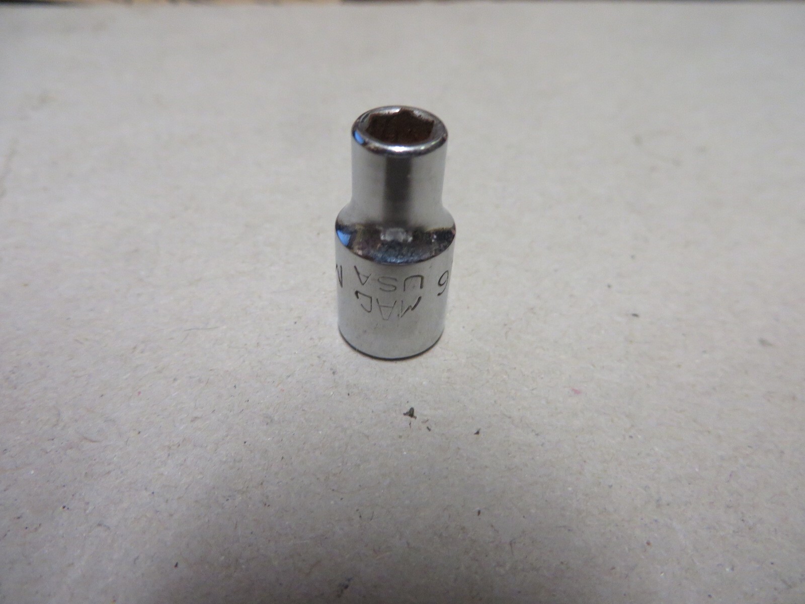 MAC TOOL 6 POINT 3/16″ SHORT SOCKET 1/4″ DRIVE # M66R