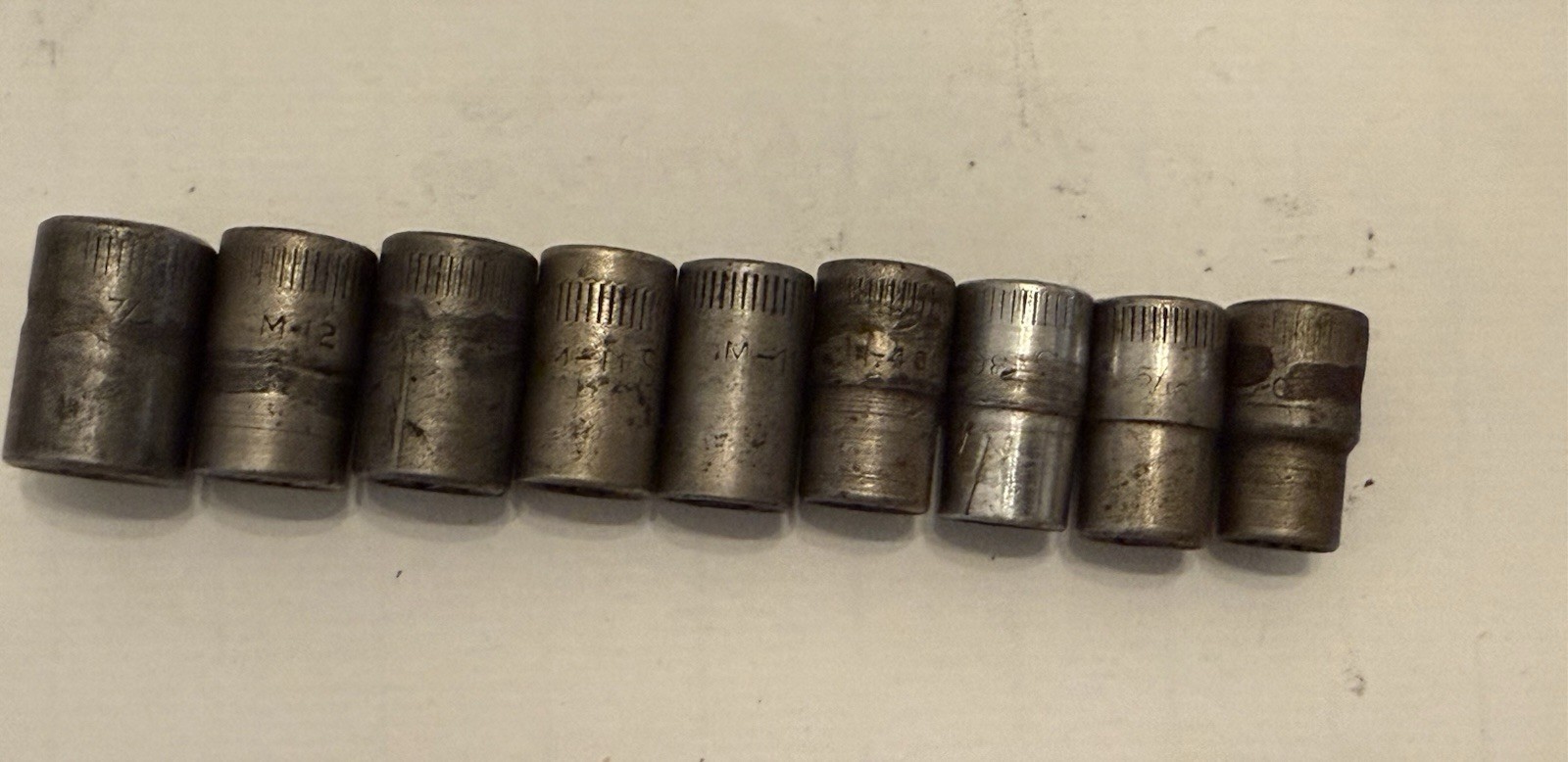 Snap On 1929/1931/1935…Antique Socket Set One Of A Kind!! See All Photos
