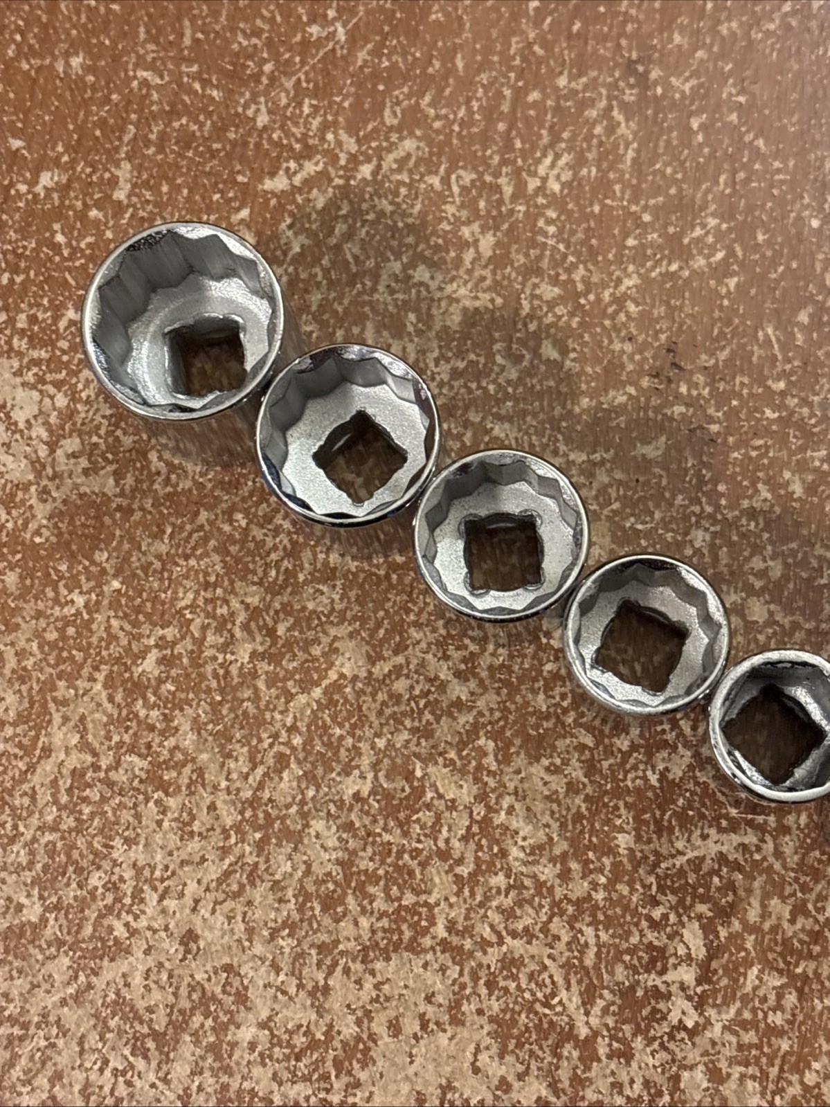 Vintage Easco 3/8″ Drive SAE Socket Set USA