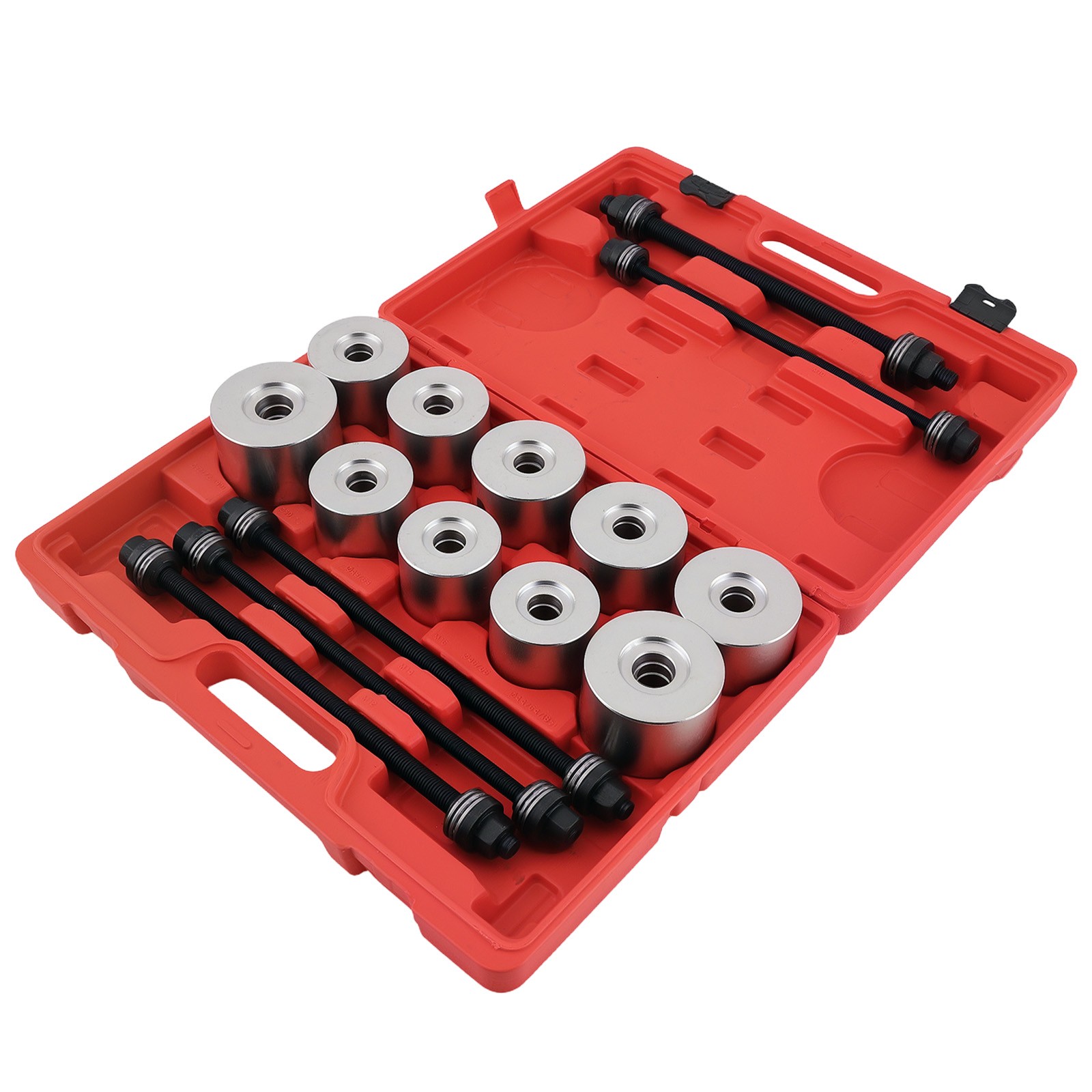 22PCS Press Tool Kit 34-80mm for Car Bush Bearing Workshop Installation