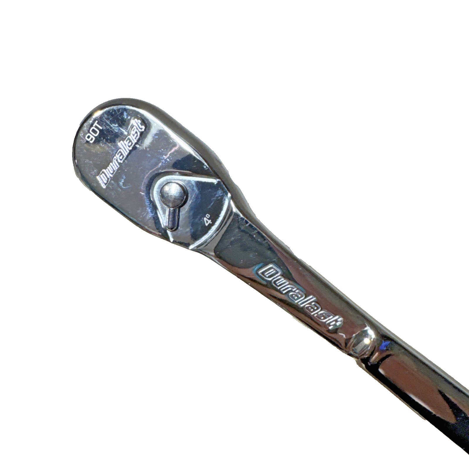 DURALAST 70-037 Full Polished 1/2 in. Drive 90 Tooth Ratchet