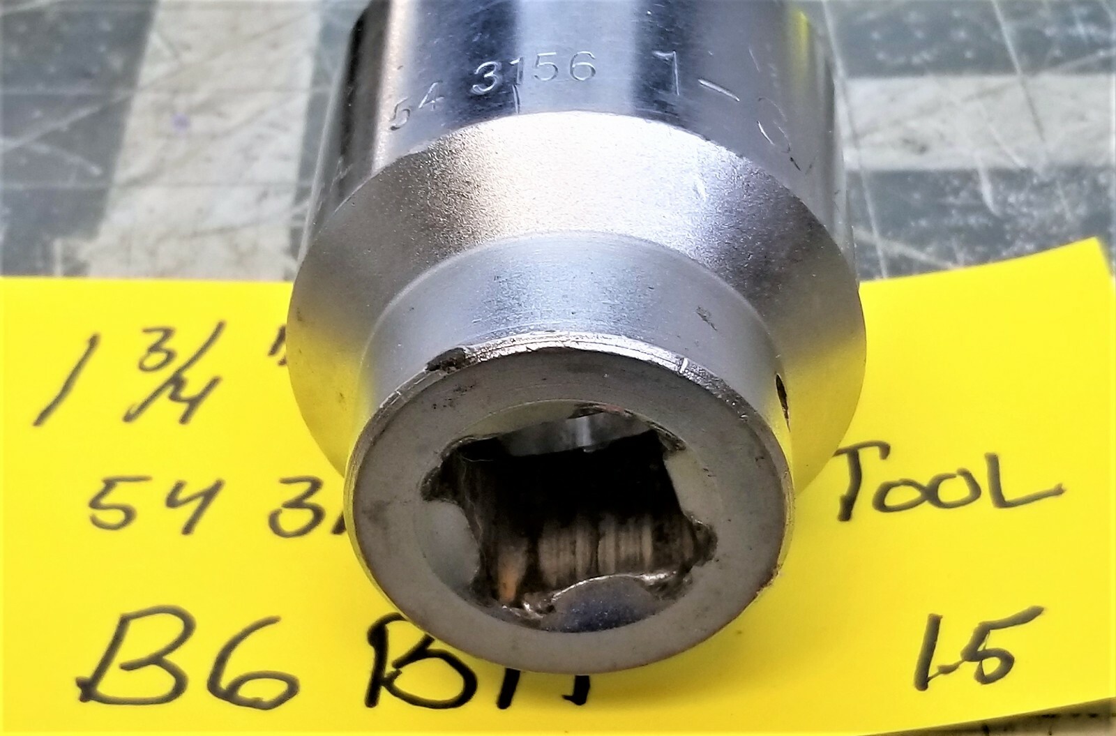 3/4″ Drive 1 ¾” Shallow Chrome Socket Pristine Used Condition KD 543156 [B6BA]
