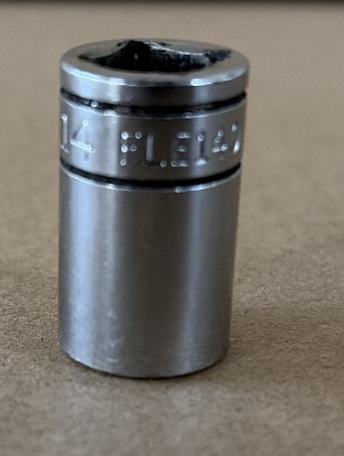 Snap on Tools FLE140 E14 Internal Shallow Socket 3/8″ Drive Chrome USA