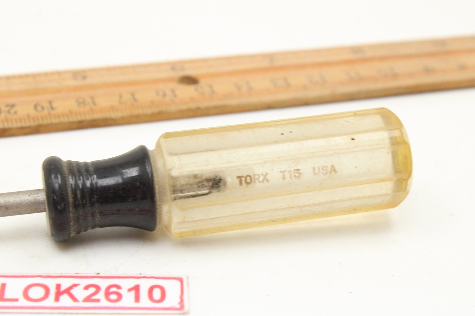 Craftsman 41474 WF T15 Torx Screwdriver Blue/Clear Handle USA