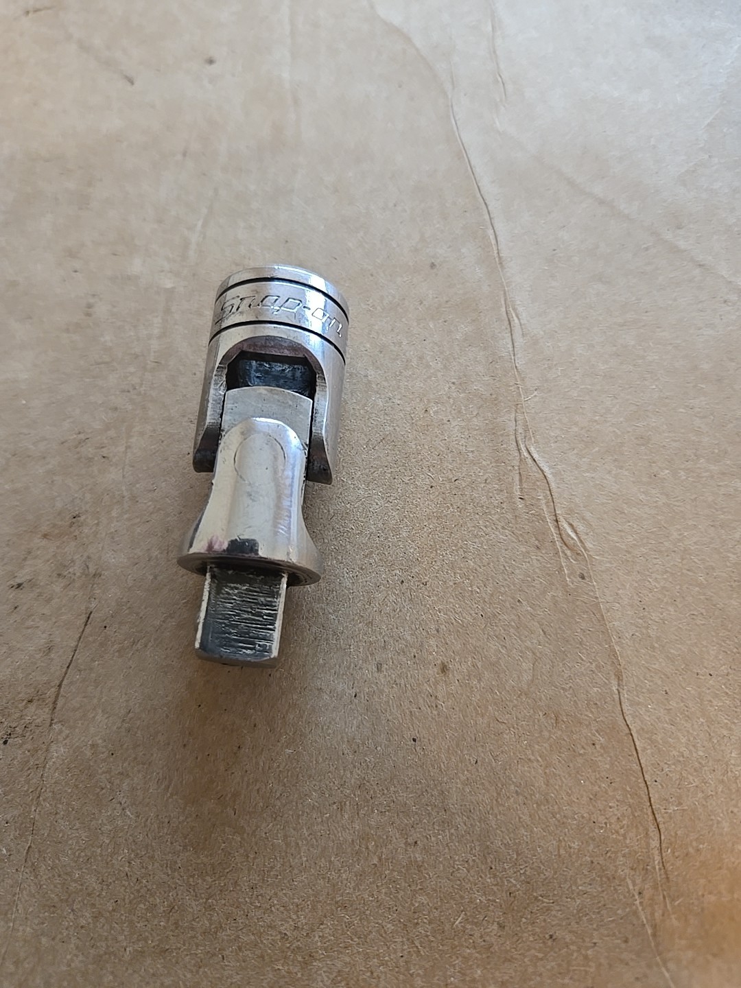 Snap On 3/8″ Drive Chrome Friction Ball Universal Swivel Socket USA FU8A