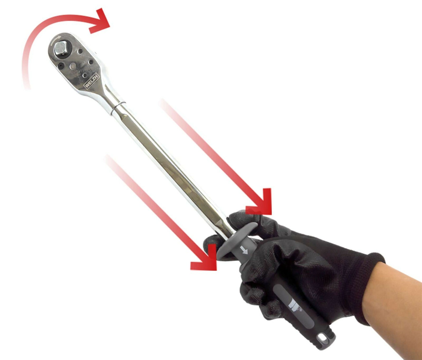 WELZH WERKZEUG RATCHET MATE 1/2DR 430mm LONG 3993-WW
