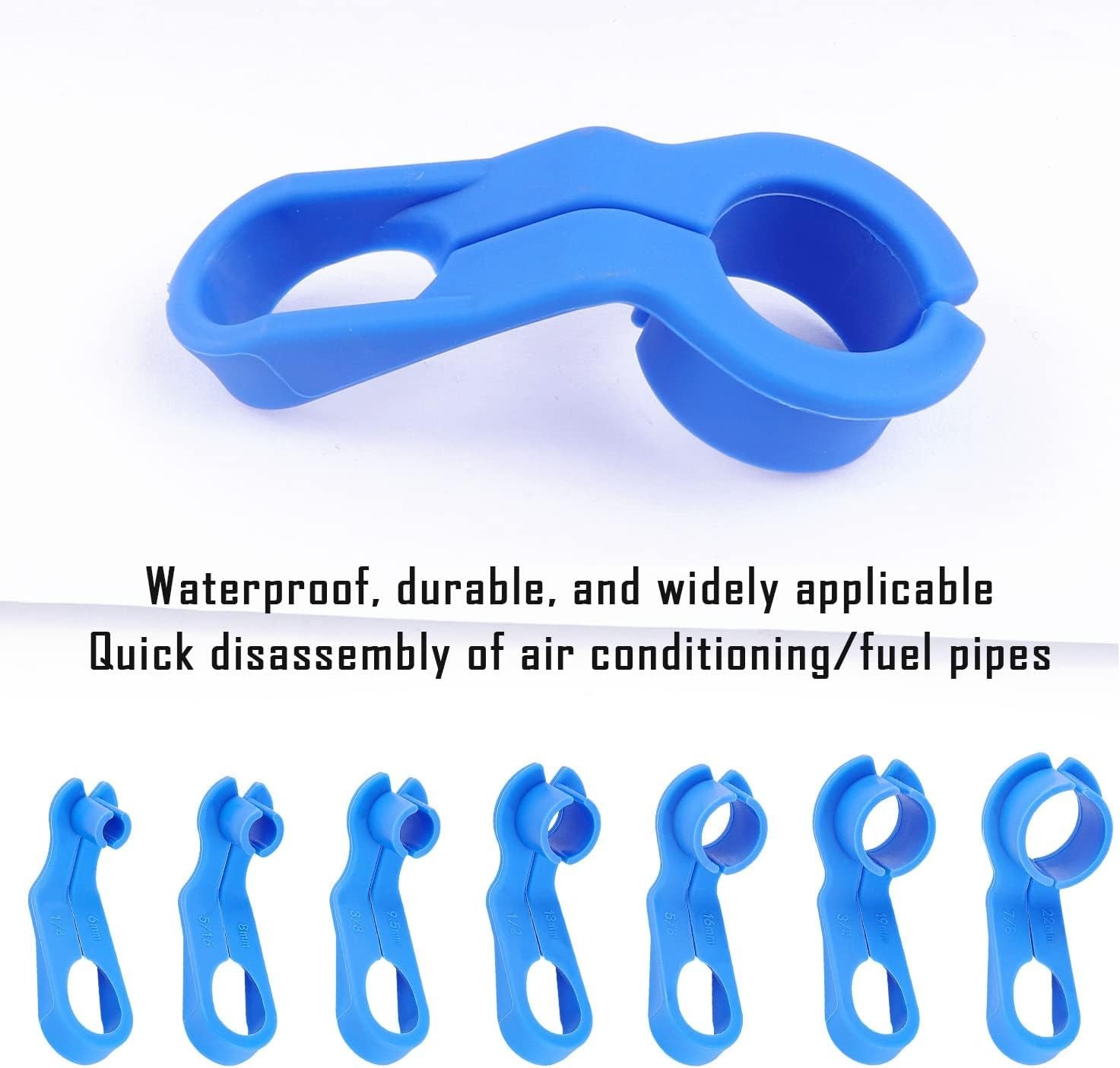 Durable Fuel Line Removal Tool Kit Compatible with Ford, GM, Chrysler & More