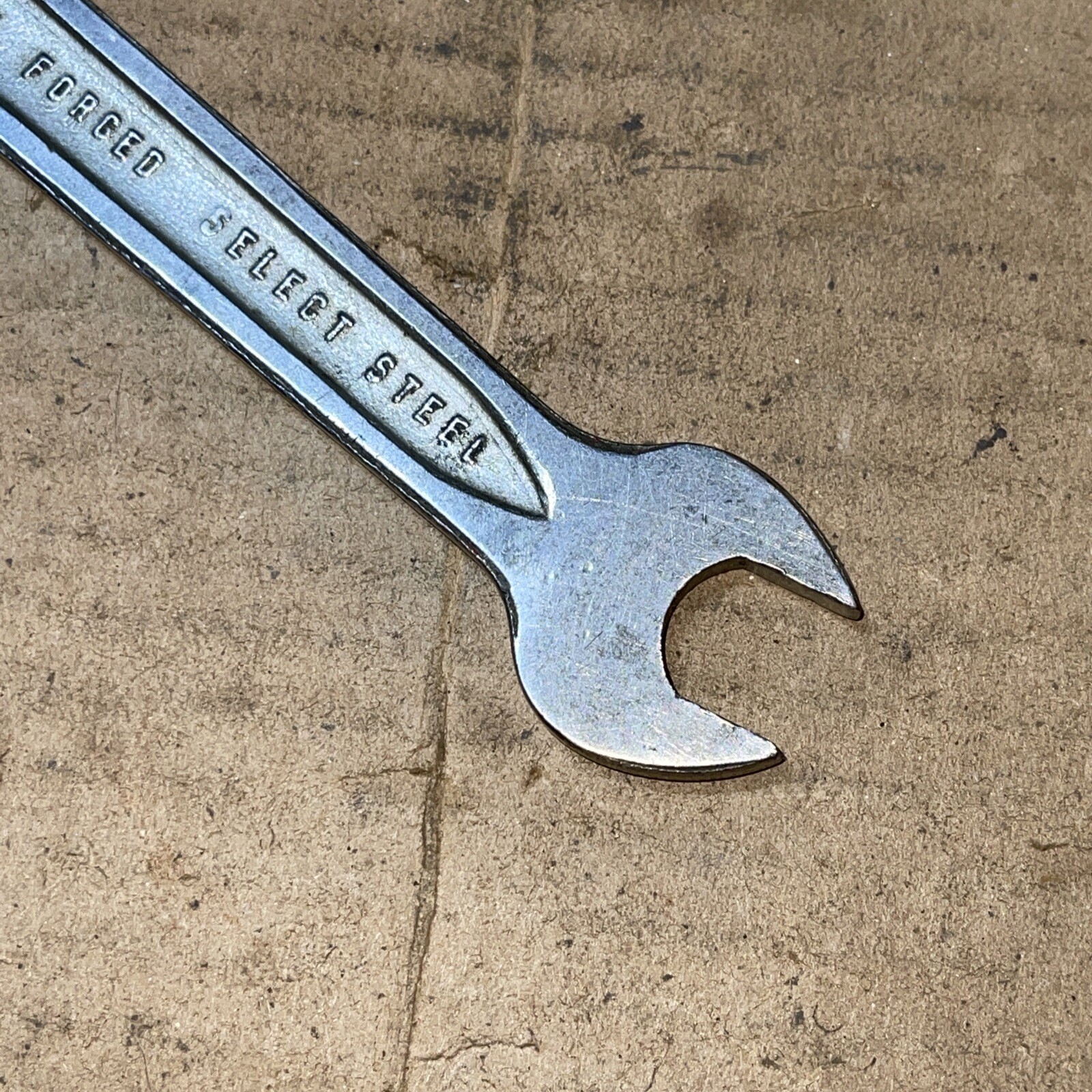 Vintage Indestro USA Select 5/8 in X 9/16 in Open Face Wrench modified Tappet