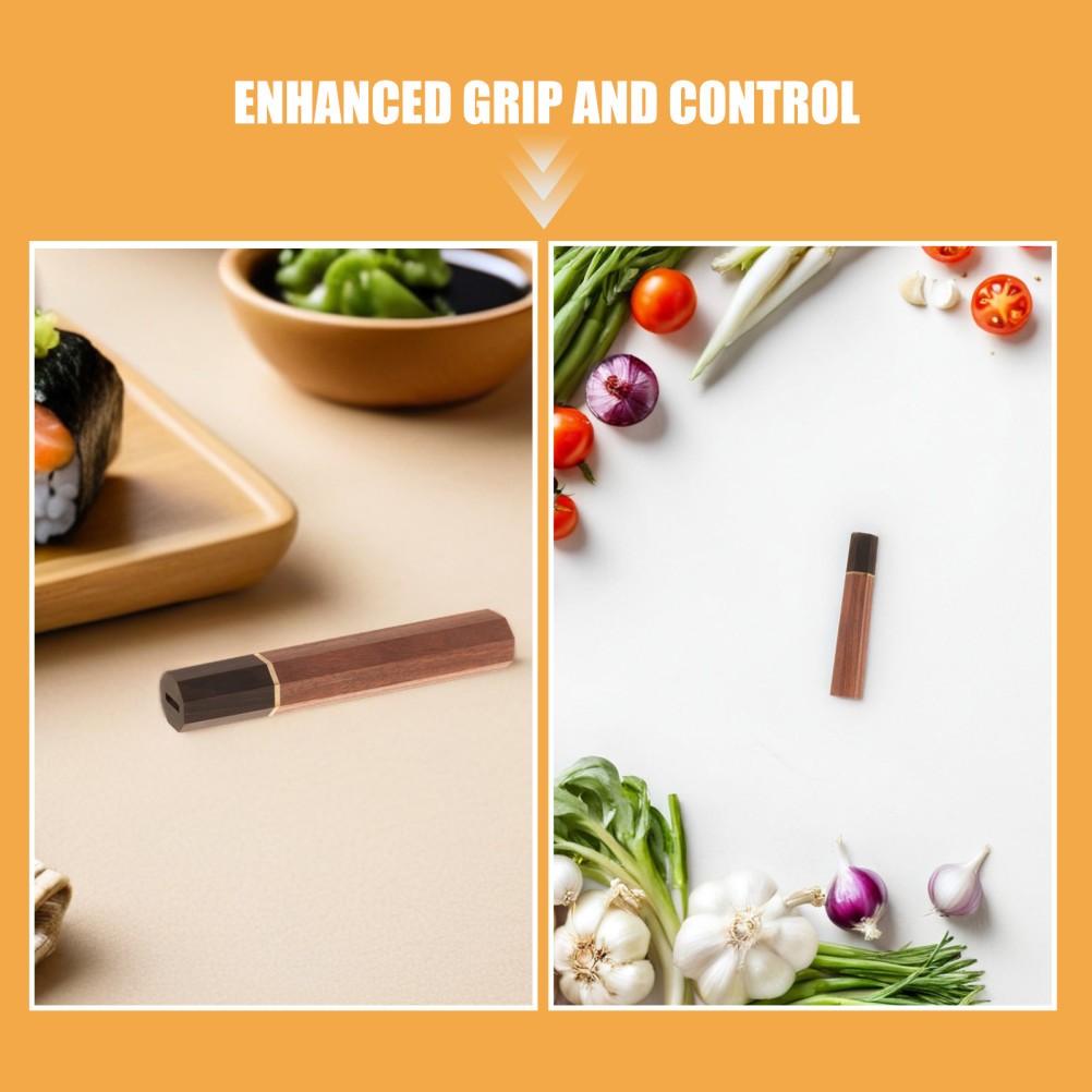 Japanese Handle Replacement: Traditional Wooden Grip Octagon Wood Handle