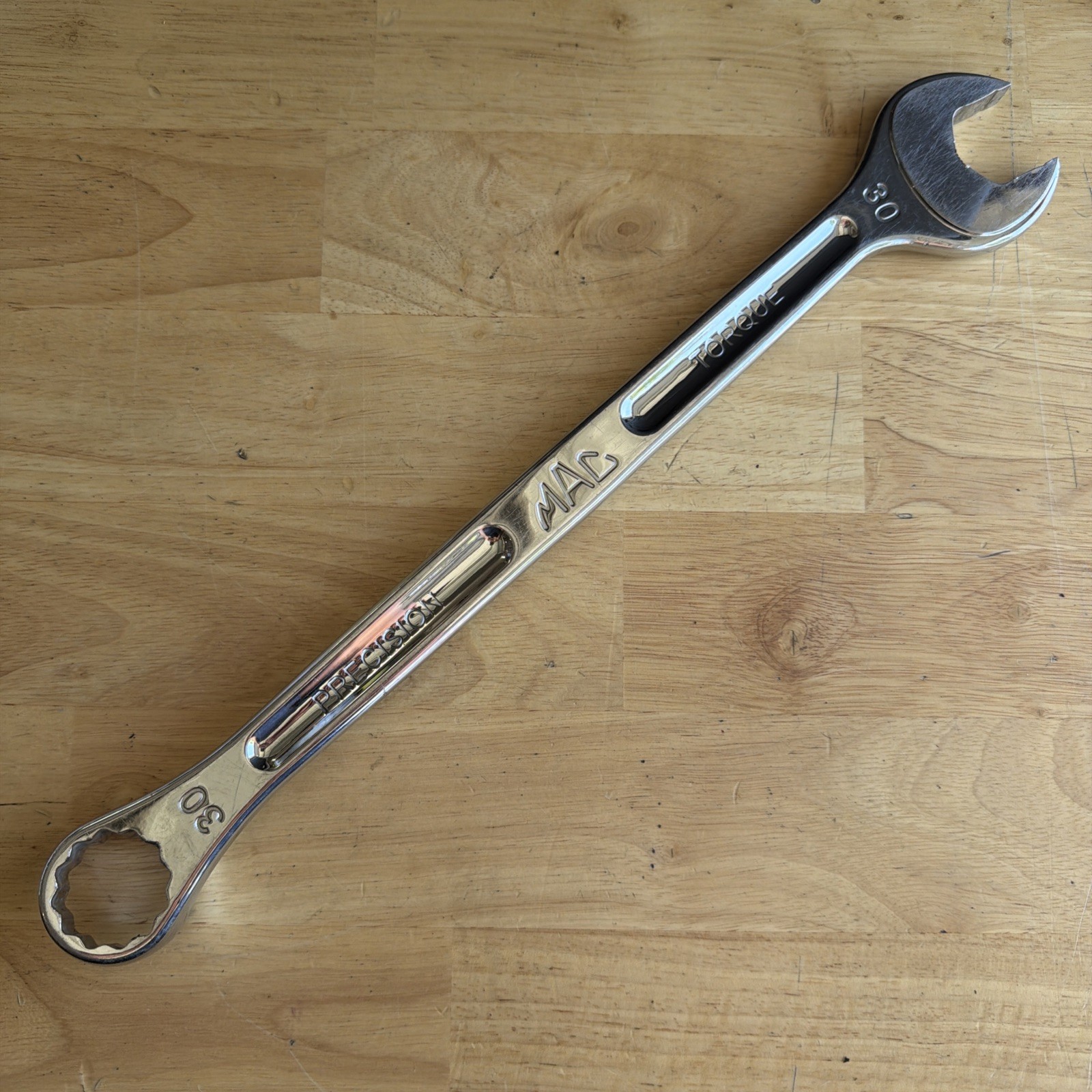Mac Tools 30mm Combination Wrench 12 Point Precision Torque M30CL440