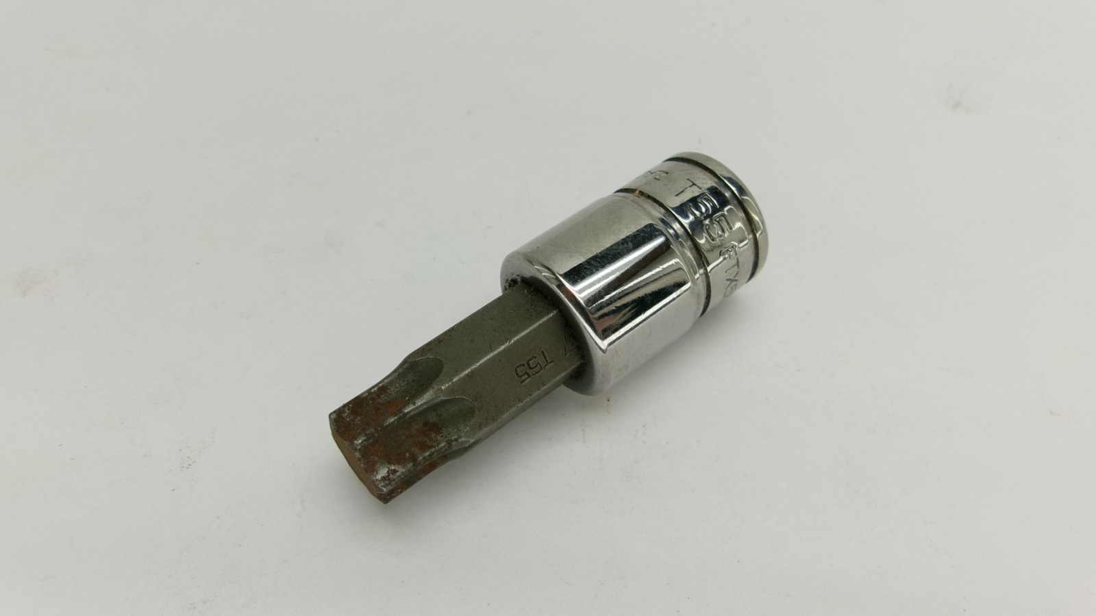 Snap-on tools USA 3/8″ drive T55 TORX Bit Socket FTX55E Nice!