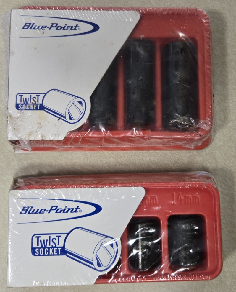 Blue Point by Snap-on Twist Impact Extractor Socket Set – Deep SAE & Metric Sets