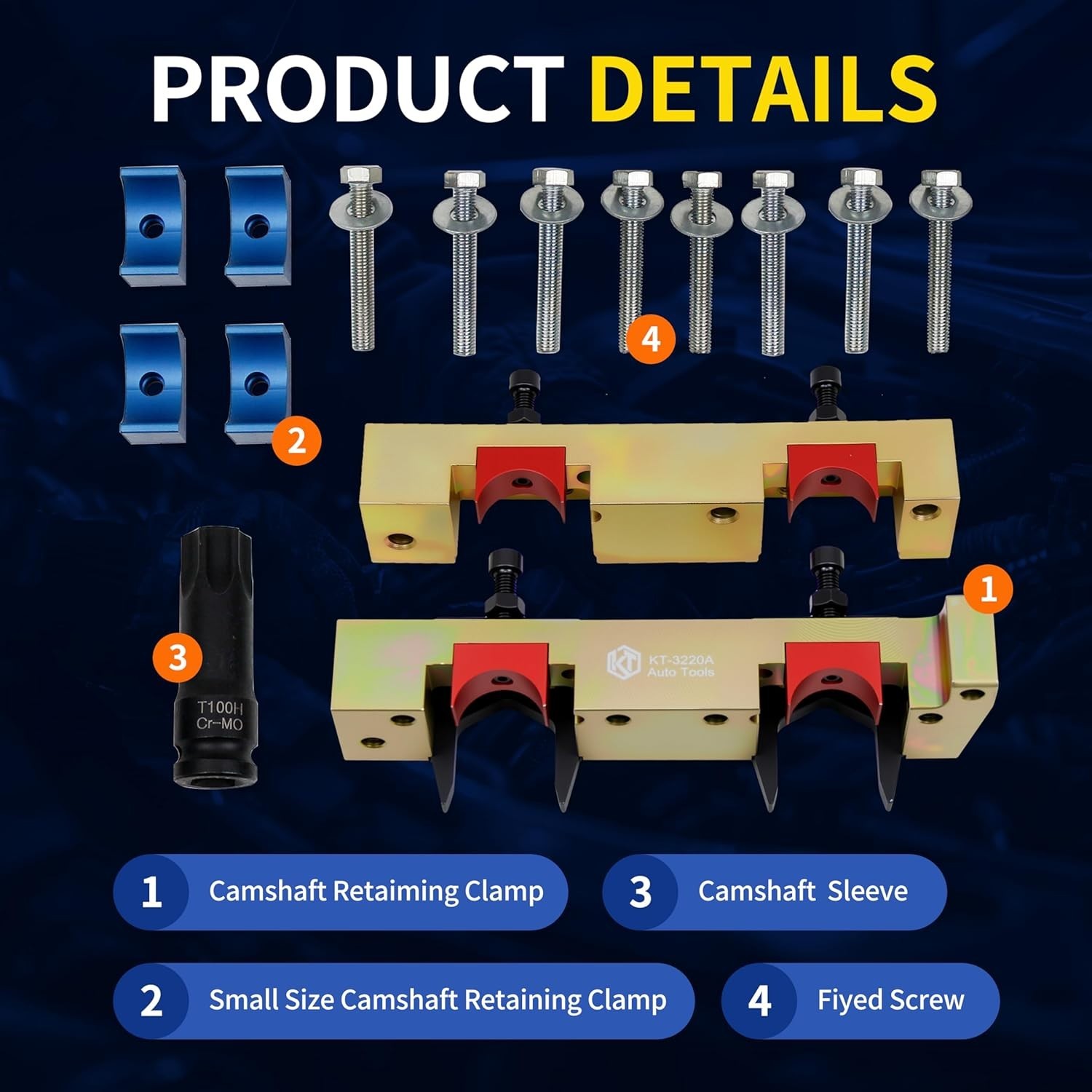 Camshaft Alignment Engine Timing Tool Kit For Mercedes Benz M133 M270 M274