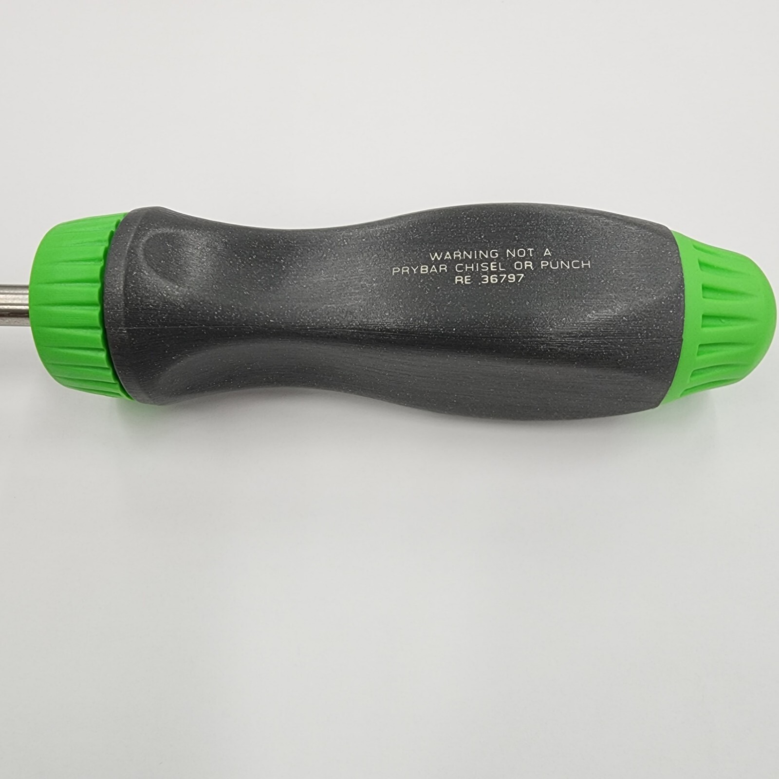 Snap-on Tools USA RARE DARK TITANIUM & GREEN Ratcheting Screwdriver SSDMR4BDT