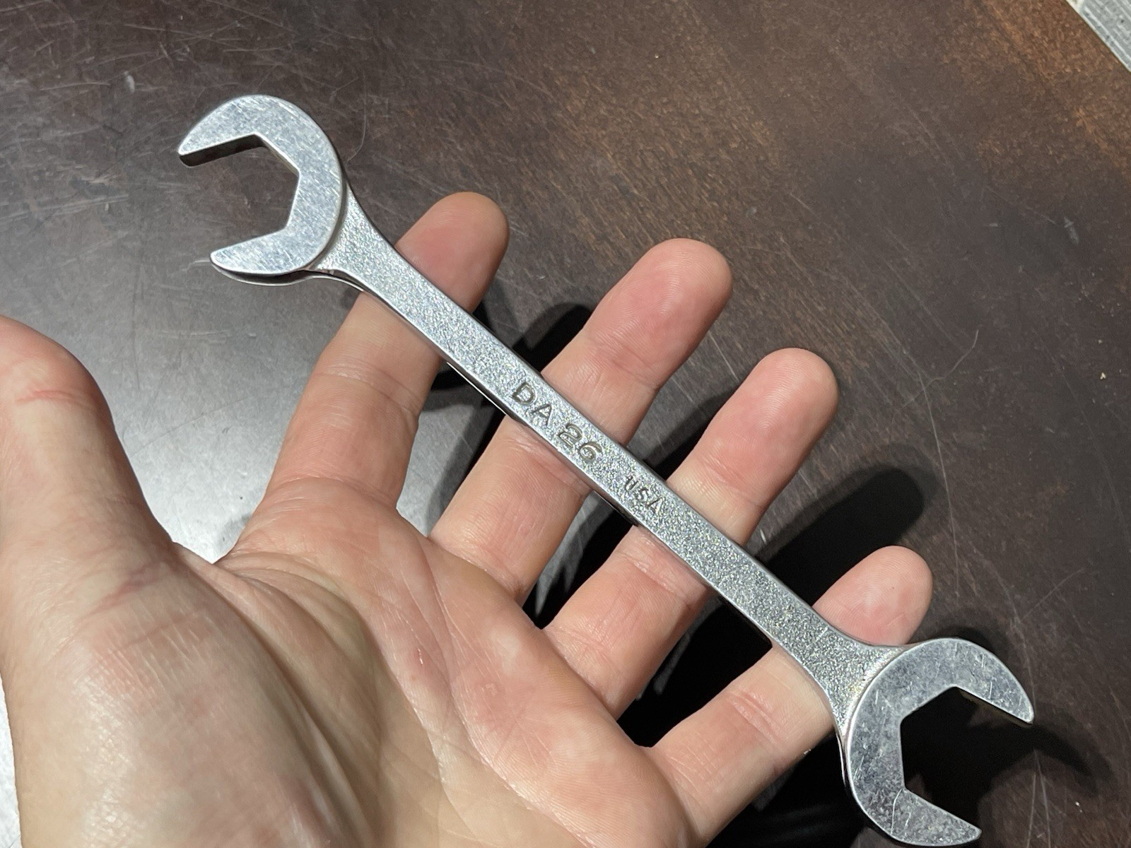 MAC Tools DA26 SAE 13/16 Open End Offset Angle Wrench 4-Way USA NICE