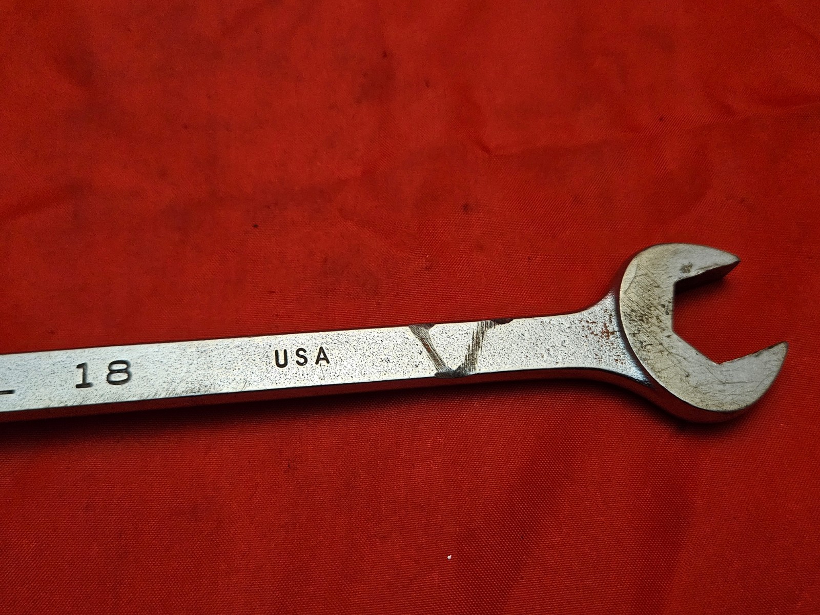 MAC CL18 9/16″ 12 Point Combination Wrench Open Box End USA SAE S15