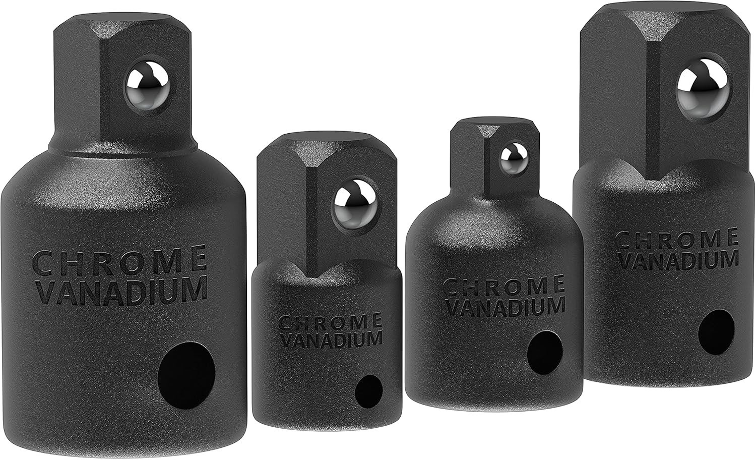 Versatile 4-Pcs Impact Socket Adapter Set – Secure and Durable Performance